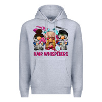 Heather Grey hair whisperers Premium Hoodie - BarkalooDesign