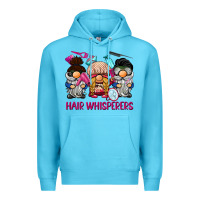 Ocean Blue hair whisperers Premium Hoodie - BarkalooDesign