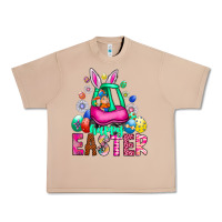 Burro Easter Urban Heavy Tee - CowhideDigitalArt