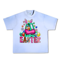 Grape Ice Easter Urban Heavy Tee - CowhideDigitalArt