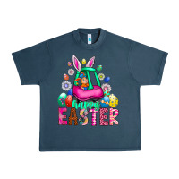 Midnight Navy Easter Urban Heavy Tee - CowhideDigitalArt