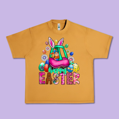 Easter Urban Heavy Tee Designed By Cowhidedigitalart