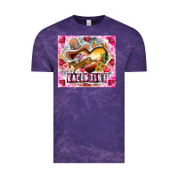 Cloud Purple Be Mine Valentine Vintage Tee - CowhideDigitalArt