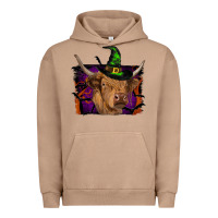 Pigment Burro highland cow halloween Urban Hoodie - RanaPortraitStore