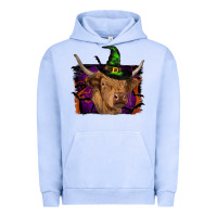 Pigment Grape Ice highland cow halloween Urban Hoodie - RanaPortraitStore
