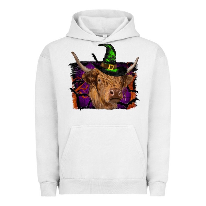 Highland Cow Halloween Urban Hoodie by RanaPortraitStore | Teevron