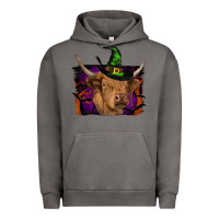 Pigment Tornado highland cow halloween Urban Hoodie - RanaPortraitStore