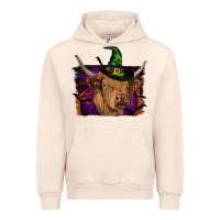 Sandshell highland cow halloween Urban Hoodie - RanaPortraitStore