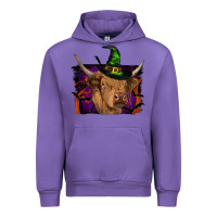 Tulip highland cow halloween Urban Hoodie - RanaPortraitStore