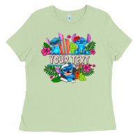 Matcha Your Text Stich Ladies Tee - CowhideDigitalArt