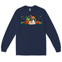 Navy Halloween Guinea Pig Long Sleeve Tee - LillyAllenDesigns