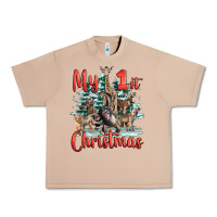 Burro my first christmas baby safari animals Urban Heavy Tee - LillyAllenDesigns