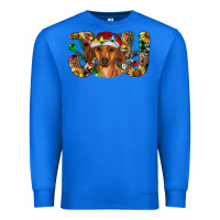 True Royal dachshund christmas joy Premium Sweatshirt - RanaPortraitStore
