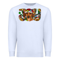 Dachshund Christmas Joy Premium Sweatshirt | Teevron
