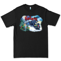 Black believe polar express Premium Tee - FaDigitalArtStudio