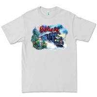 Dove Grey believe polar express Premium Tee - FaDigitalArtStudio