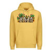 Antique Gold Cactus Cowhide Sunflower Mama and Mini Set Premium Hoodie - Jasminsmagicworld