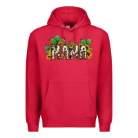 Cardinal Cactus Cowhide Sunflower Mama and Mini Set Premium Hoodie - Jasminsmagicworld