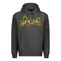 Charcoal Heather Cactus Cowhide Sunflower Mama and Mini Set Premium Hoodie - Jasminsmagicworld