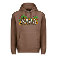 Chestnut Cactus Cowhide Sunflower Mama and Mini Set Premium Hoodie - Jasminsmagicworld