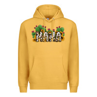 Mustard Cactus Cowhide Sunflower Mama and Mini Set Premium Hoodie - Jasminsmagicworld