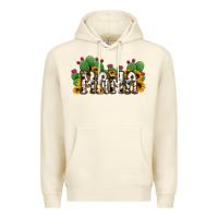 Sandshell Cactus Cowhide Sunflower Mama and Mini Set Premium Hoodie - Jasminsmagicworld