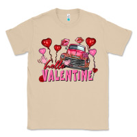 Mushroom Hello Valentine Valentine's Day truck Classic Tee - FaDigitalArtStudio