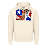 Vintage Artic puerto rico and dominican republic flag Vintage Hoodie - Artiststas