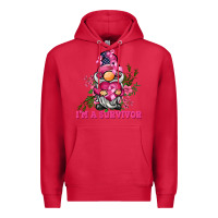 Cardinal i'm a survivor gnome Premium Hoodie - BarkalooDesign