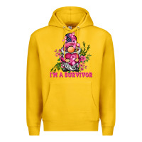 Lemon i'm a survivor gnome Premium Hoodie - BarkalooDesign