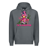 Rock i'm a survivor gnome Premium Hoodie - BarkalooDesign