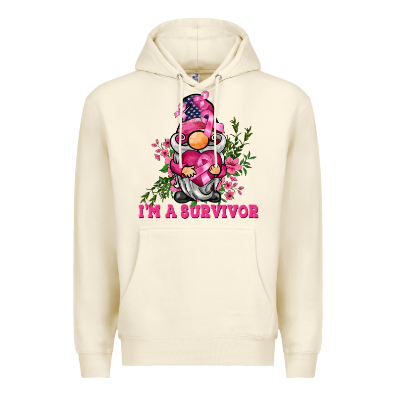 I'm A Survivor Gnome Premium Hoodie by BarkalooDesign | Teevron