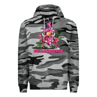 Slate Camo i'm a survivor gnome Premium Hoodie - BarkalooDesign