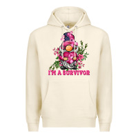 Tofu i'm a survivor gnome Premium Hoodie - BarkalooDesign