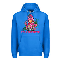True Royal i'm a survivor gnome Premium Hoodie - BarkalooDesign