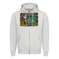 Dove Grey Christmas begins with christ cross Zipper Hoodie - Jasminsmagicworld