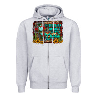 Heather Grey Christmas begins with christ cross Zipper Hoodie - Jasminsmagicworld