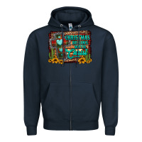 Navy Christmas begins with christ cross Zipper Hoodie - Jasminsmagicworld