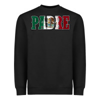 Black Mexican Flag Padre Heavyweight Sweatshirt - Jasminsmagicworld