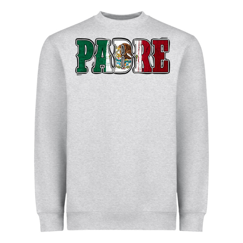 Mexican Flag Padre Heavyweight Sweatshirt by Jasminsmagicworld | Teevron