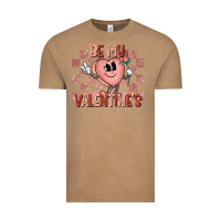 Vintage Coffee Be My Valentines Vintage Tee - CowhideDigitalArt