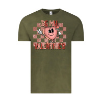 Vintage Olive Be My Valentines Vintage Tee - CowhideDigitalArt