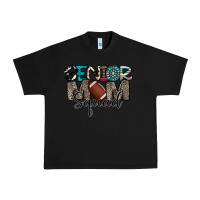 Black senior mom squad football design Urban Heavy Tee - CowhideDigitalArt