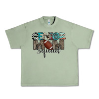 Oil Green senior mom squad football design Urban Heavy Tee - CowhideDigitalArt