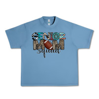Pebble Blue senior mom squad football design Urban Heavy Tee - CowhideDigitalArt