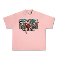Salmon senior mom squad football design Urban Heavy Tee - CowhideDigitalArt