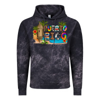 Cloud Black puerto rico Vintage Hoodie - Artiststas