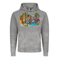 Cloud Rock puerto rico Vintage Hoodie - Artiststas