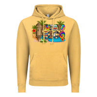 Vintage Mustard puerto rico Vintage Hoodie - Artiststas