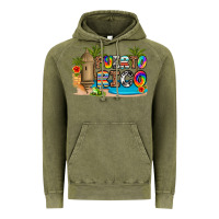 Vintage Olive puerto rico Vintage Hoodie - Artiststas